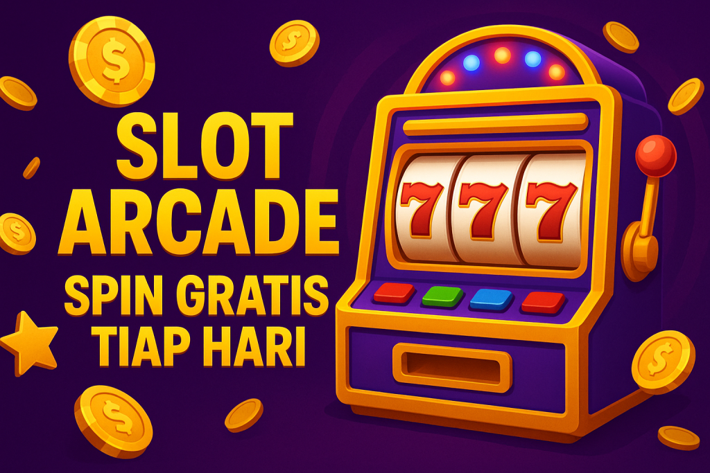 Slot Arcade dengan Spin Gratis Tiap Hari